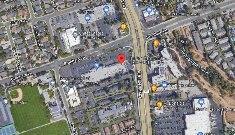 1114-1130 Branham Ln,San Jose,CA,95118,US San Jose,CA